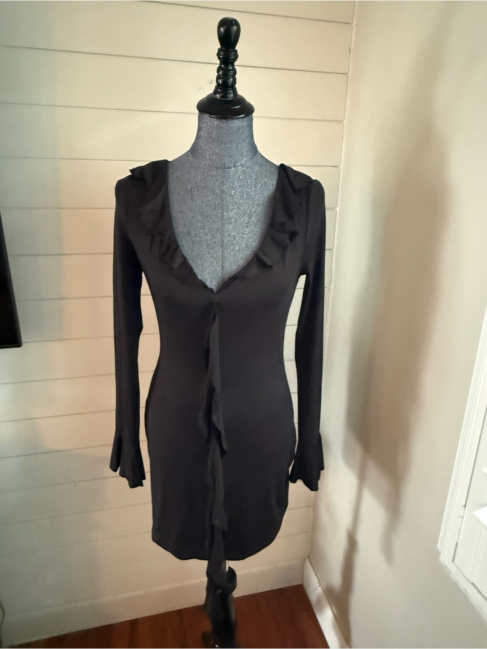 Princess Polly Black Dress 8 - Picture 2 of 7